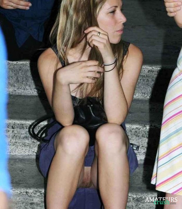 Public Upskirt Pussy Oops