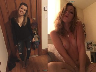 Hot 18+ teen GF Lydia naked onoffs