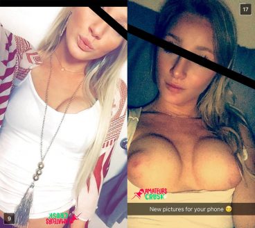 Beautiful snapchat teen big boobs 18+ blonde sexting onoff